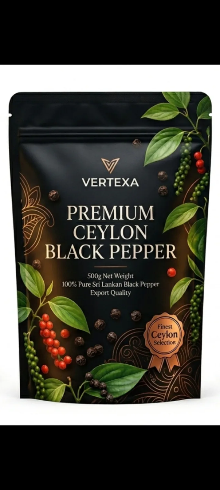 Black pepper powder