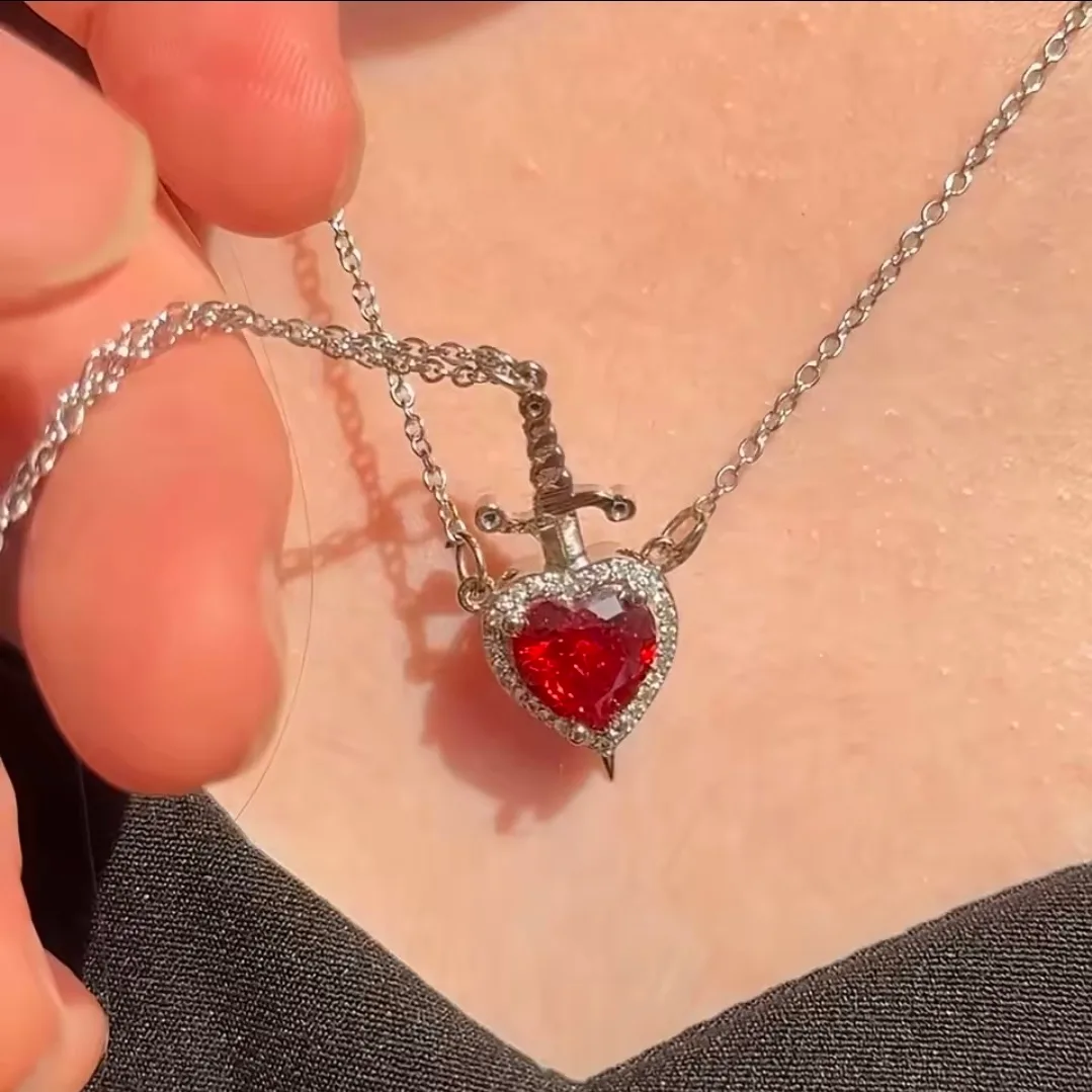 ​✨ Pierced Heart Layered Necklace ✨