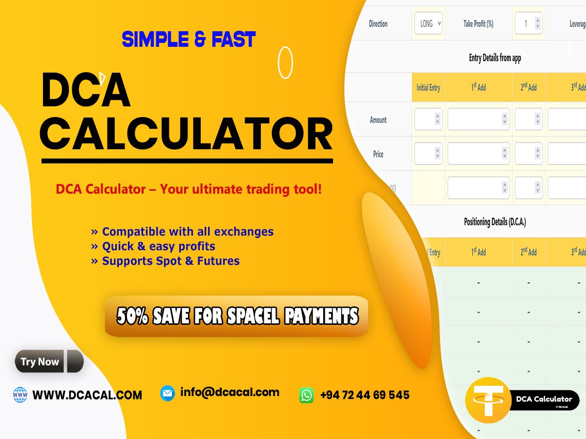 DCA Calculator (Monthly Plan)