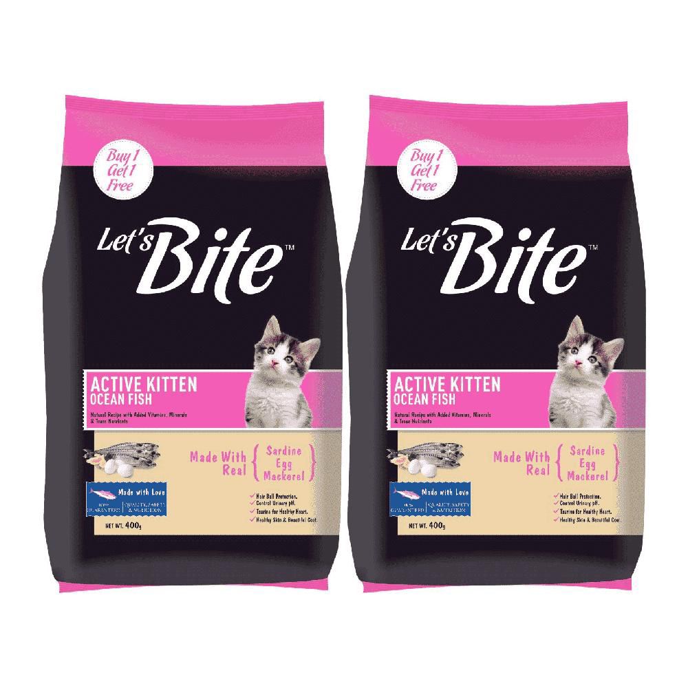 LETS BITE ACTIVE KITTEN 400G