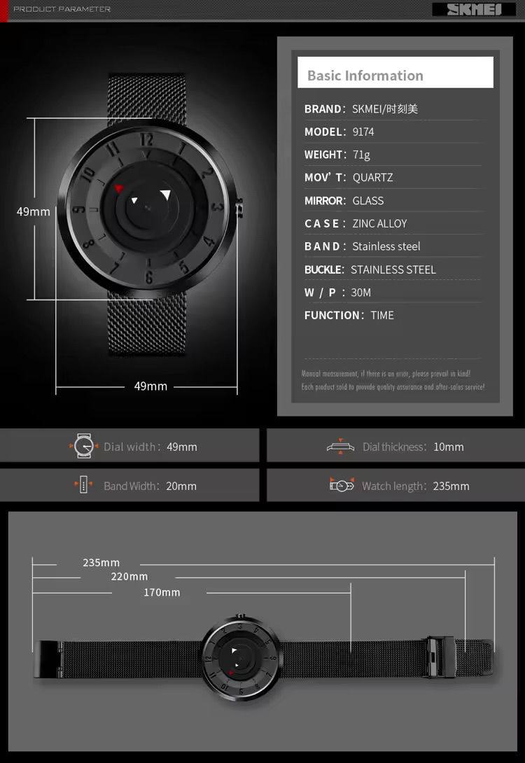 Skemi original wristwatch 