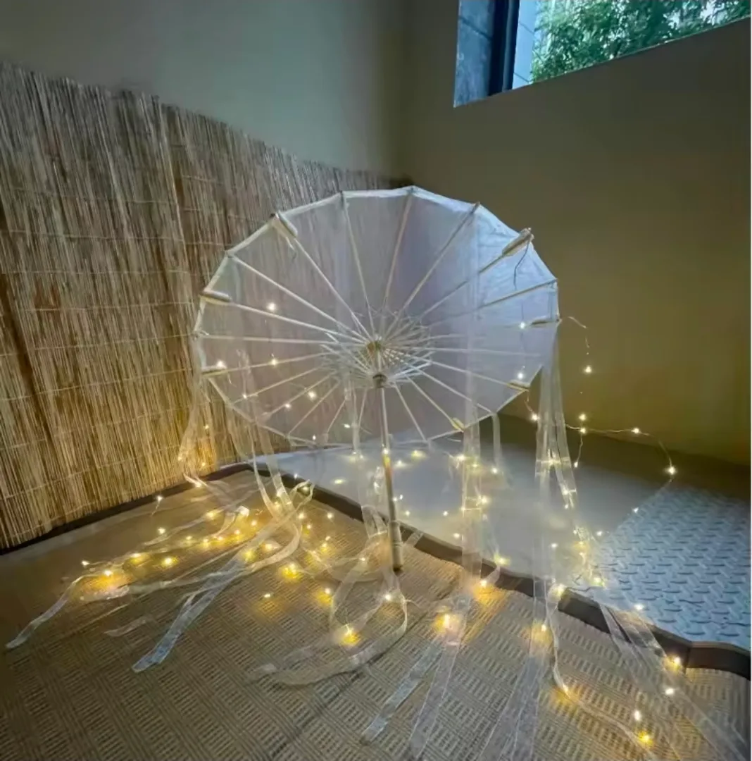 ​✨ Ethereal Glowing Japanese LED  Umbrella Decoration ✨