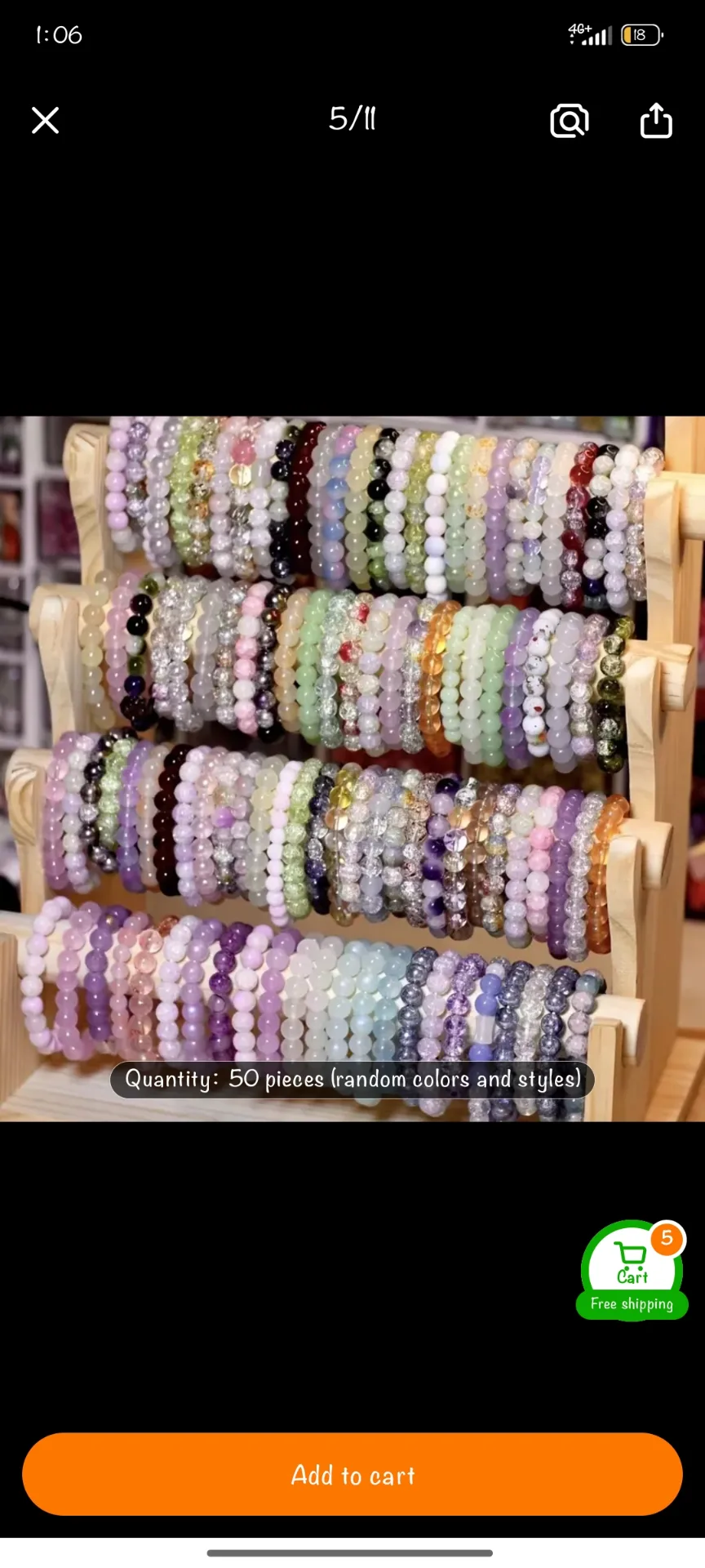 Customize beads bangles 