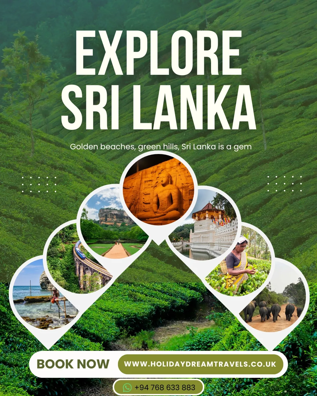 7 Days / 6 Nights Sri Lanka Highlights Tour
